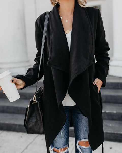 women's trench coats coat for women fall 2021 woman vintage casual turn-down collar girl plus size clothes long windbreaker, Tan;black
women's trench coats coat for women fall 2021 woman vintage casual turn-down collar girl plus size clothes long windbreaker, Tan;black