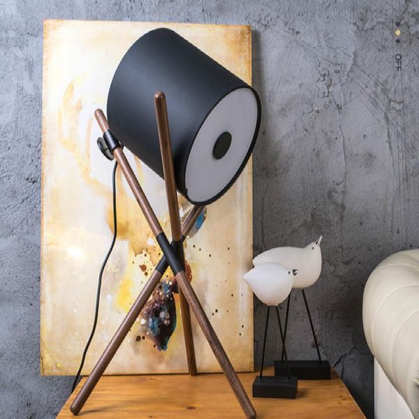 table lamps nordic walnut solid wood floor living room study standing lamp bedroom bedside trigeminal vertical indoor lighting 
table lamps nordic walnut solid wood floor living room study standing lamp bedroom bedside trigeminal vertical indoor lighting