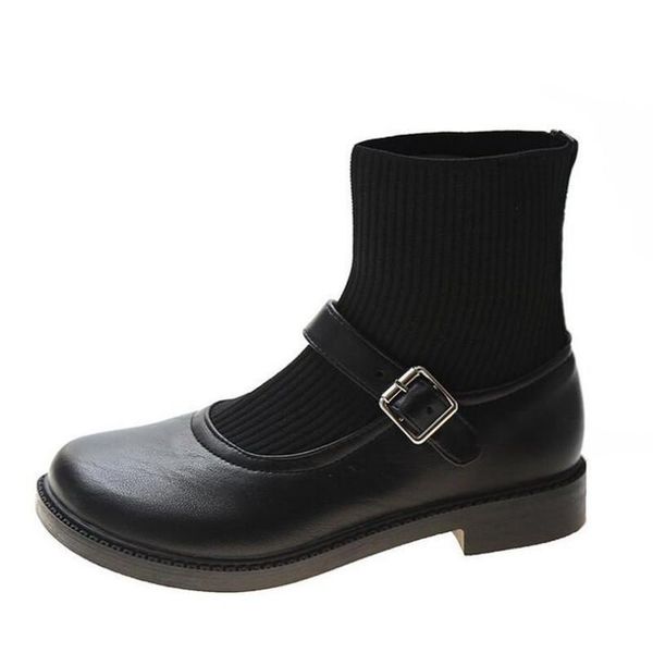boots bzbfsky genuine leather women's retro 2021 autumn women breathable chunky fashion size 35-39, Black
boots bzbfsky genuine leather women's retro 2021 autumn women breathable chunky fashion size 35-39, Black