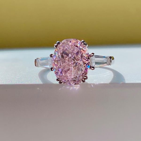 cluster rings s925 sterling silver high carbon diamond radiant cut egg shape 8*10 wedding ring retro fashion jewelry female, Golden;silver
cluster rings s925 sterling silver high carbon diamond radiant cut egg shape 8*10 wedding ring retro fashion jewelry female, Golden;silver