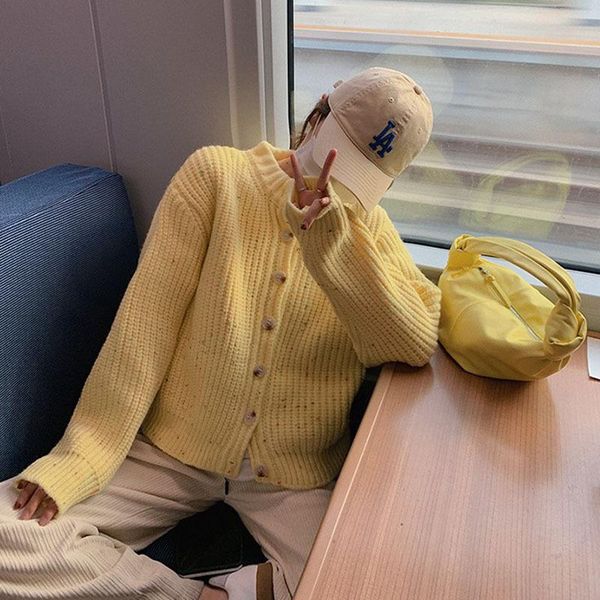 women's knits & tees fashion women cardigan sweater autumn knitted long sleeve short coat casual single breasted korean loose chic ladi, White
women's knits & tees fashion women cardigan sweater autumn knitted long sleeve short coat casual single breasted korean loose chic ladi, White