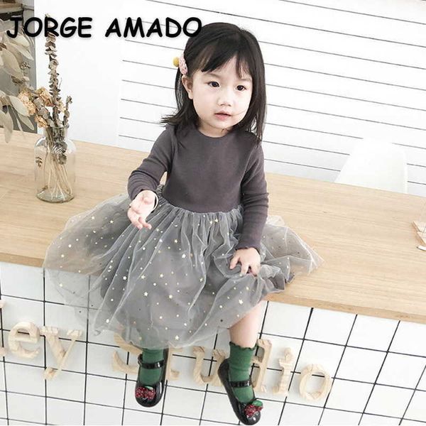 korean style spring girls dresses long sleeves starry sky princess girl clothes e3025 210610, Red;yellow
korean style spring girls dresses long sleeves starry sky princess girl clothes e3025 210610, Red;yellow