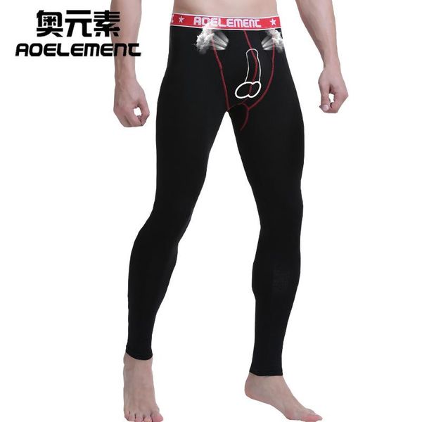 men's thermal underwear aoelement autumn and winter thin section tight-fitting leggings warm pants modal youth single long trousers, Black;white
men's thermal underwear aoelement autumn and winter thin section tight-fitting leggings warm pants modal youth single long trousers, Black;white