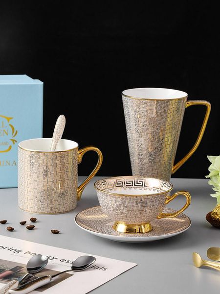 mugs european ceramic coffee cup and saucer set gold bone china teacup mug teapot tea party household el afternoon home drinking
mugs european ceramic coffee cup and saucer set gold bone china teacup mug teapot tea party household el afternoon home drinking