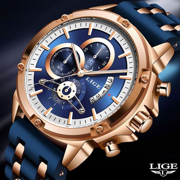 wristwatches lige watch for men 2021 fashion business style unique silicone waterproof sport clock male quartz relogio masculino, Slivery;brown
wristwatches lige watch for men 2021 fashion business style unique silicone waterproof sport clock male quartz relogio masculino, Slivery;brown