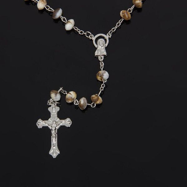 pendant necklaces jesus christ cross alloy bead long chain mens women virgin mary christian fashion jewelry rosary necklace, Silver
pendant necklaces jesus christ cross alloy bead long chain mens women virgin mary christian fashion jewelry rosary necklace, Silver