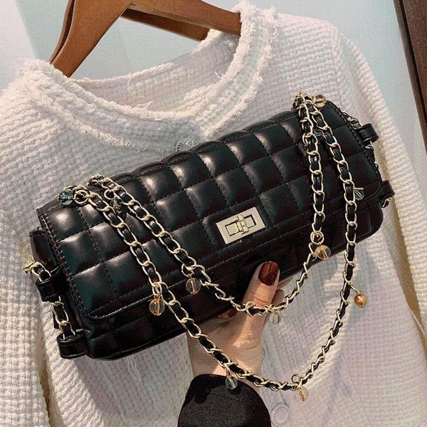 evening bags shoulder bag for women leather crossbody female lattice handbags fashion chains flap messenger girls sac
evening bags shoulder bag for women leather crossbody female lattice handbags fashion chains flap messenger girls sac