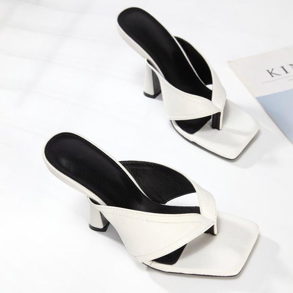 slippers all-match open toe ladies summer flip-flops korean version of high heels half drag stiletto 2021, Black
slippers all-match open toe ladies summer flip-flops korean version of high heels half drag stiletto 2021, Black