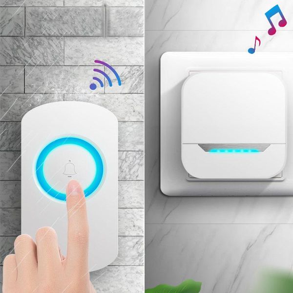 doorbells ip55 waterproof door bell home security welcome black/white uk/us/eu plug receiver for residential office nursing room doorbell
doorbells ip55 waterproof door bell home security welcome black/white uk/us/eu plug receiver for residential office nursing room doorbell