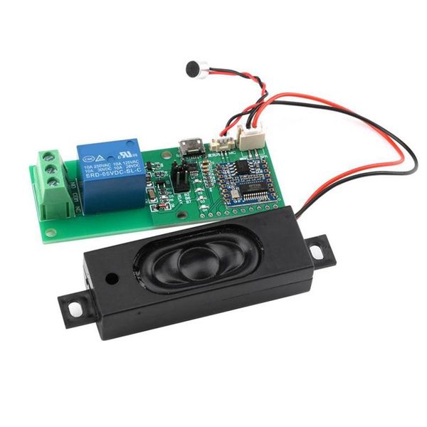 smart home control hlk-v20 speech recognition module human voice development board custom switch
smart home control hlk-v20 speech recognition module human voice development board custom switch