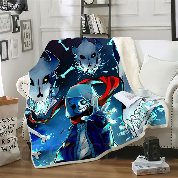 cloocl game undertale sans 3d print harajuku air conditioning blanket teens bedding throw blankets plush quilt
cloocl game undertale sans 3d print harajuku air conditioning blanket teens bedding throw blankets plush quilt