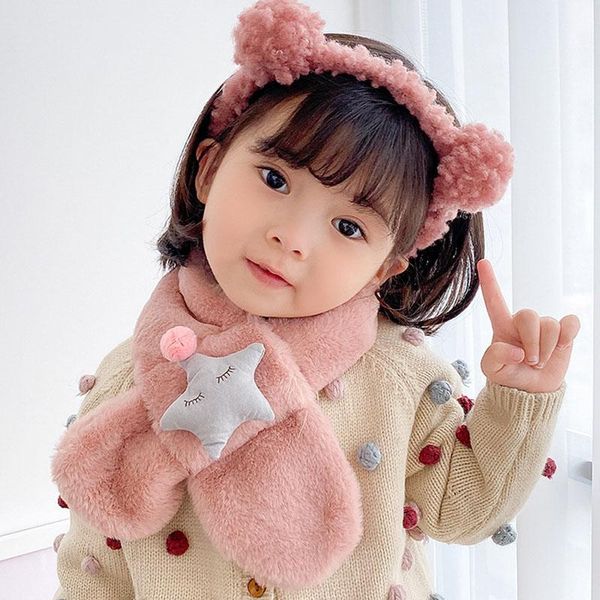 scarves children's parent-child scarf plush artificial fur winter boys girls cartoon stars warm cute soft decoration bib f63, Blue;gray
scarves children's parent-child scarf plush artificial fur winter boys girls cartoon stars warm cute soft decoration bib f63, Blue;gray