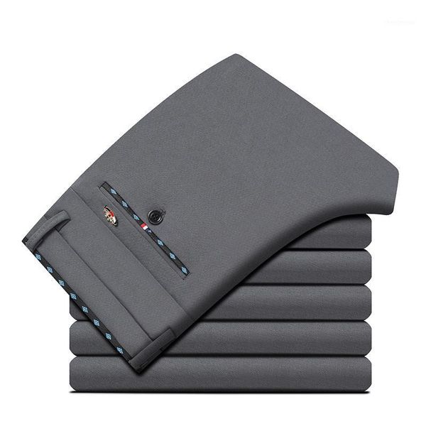 men's pants 2021 fall casual gentleman pure color korean slim stretch suit non-iron elastic, Black
men's pants 2021 fall casual gentleman pure color korean slim stretch suit non-iron elastic, Black