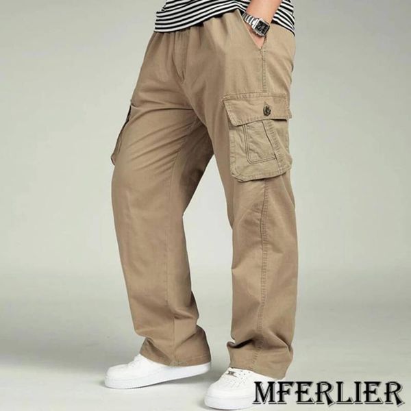 men's pants men's plus size 4xl 5xl 6xl summer men elastic waist multi pocket straight cargo jogger trousers male, Black
men's pants men's plus size 4xl 5xl 6xl summer men elastic waist multi pocket straight cargo jogger trousers male, Black