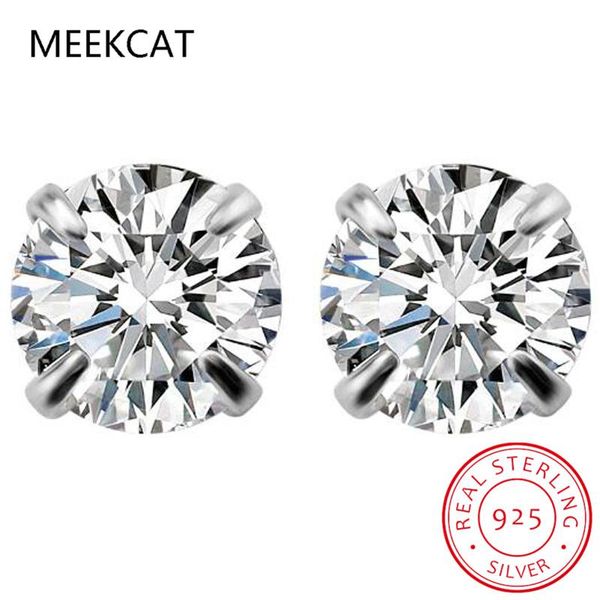 stud 1pair 100% real 925 sterling silver jewelry women fashion cute tiny white cz earrings gift for girls teens lady da23, Golden;silver
stud 1pair 100% real 925 sterling silver jewelry women fashion cute tiny white cz earrings gift for girls teens lady da23, Golden;silver