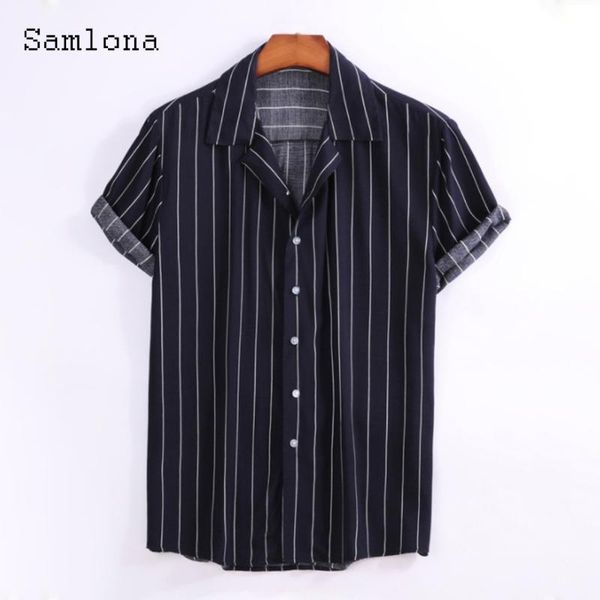 men's casual shirts 2021 single breasted mens classic stripes blouse short sleeve shirt masculina blusas homme ropa men clothing, White;black
men's casual shirts 2021 single breasted mens classic stripes blouse short sleeve shirt masculina blusas homme ropa men clothing, White;black