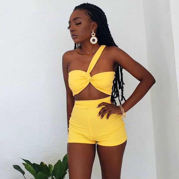 women's tracksuits women two pieces set off shoulder single strap crop high waist shorts streetwear outfits 2021 summer matching c, Gray
women's tracksuits women two pieces set off shoulder single strap crop high waist shorts streetwear outfits 2021 summer matching c, Gray
