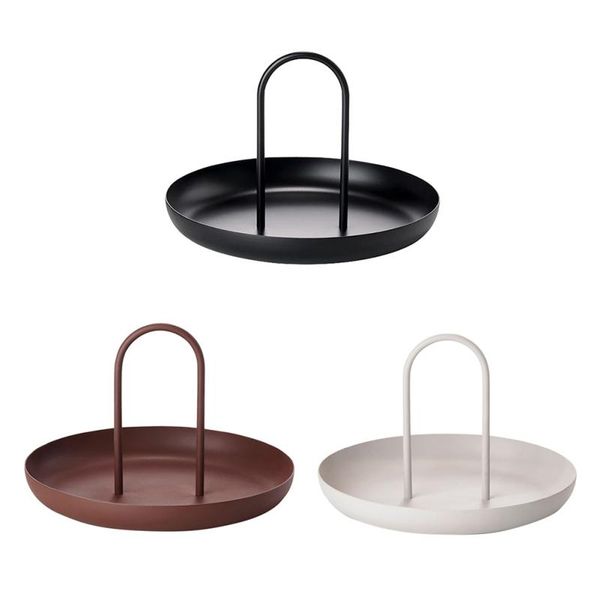 kitchen storage & organization round jewelry tray with ring handle iving room table meal organizer trays sundries home decors
kitchen storage & organization round jewelry tray with ring handle iving room table meal organizer trays sundries home decors