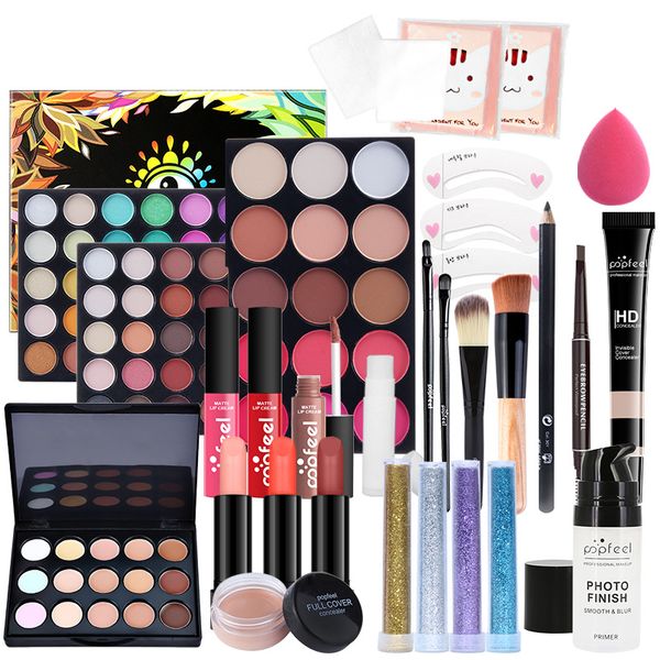 foundation makeup 25pcs in 1 set eyeshadow palette highlighter concealer eyeliner eye brow mascara brushes sets kit004b
foundation makeup 25pcs in 1 set eyeshadow palette highlighter concealer eyeliner eye brow mascara brushes sets kit004b