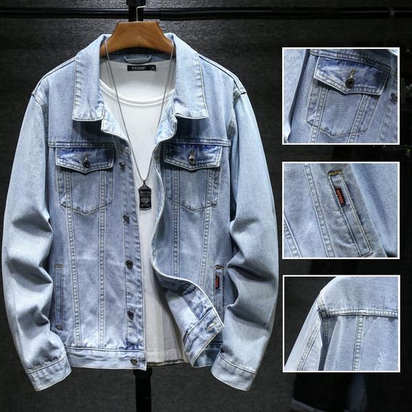 men's jackets autumn denim jacket korean version of the trend solid color loose street, Black;brown
men's jackets autumn denim jacket korean version of the trend solid color loose street, Black;brown