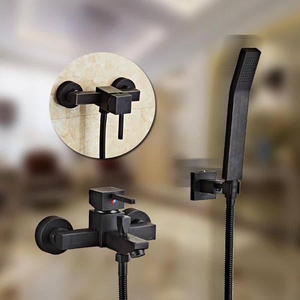 bathroom vintage nickel brushed black brass simple shower set wall mounted bath shower mixer tap faucet 3-functions mixer valve
bathroom vintage nickel brushed black brass simple shower set wall mounted bath shower mixer tap faucet 3-functions mixer valve
