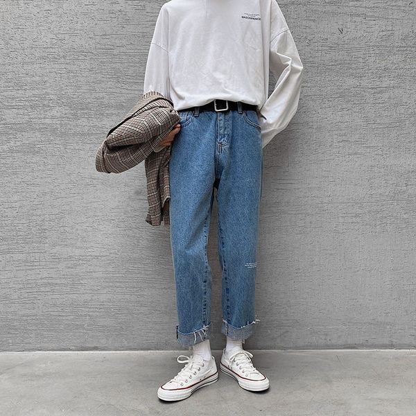 2021 new men's stretch slim fit straight casual pants letter printed cargo pocket jeans biker denim blue color trousers s-2xl j7sb
2021 new men's stretch slim fit straight casual pants letter printed cargo pocket jeans biker denim blue color trousers s-2xl j7sb