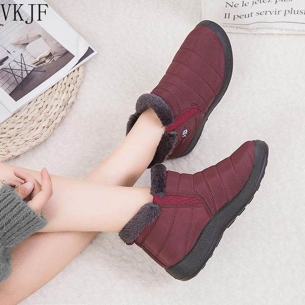 boots women's winter fluffy snow slip on cotton shoes woman soft sole non short female 2021 ladies warm flat footwear, Black
boots women's winter fluffy snow slip on cotton shoes woman soft sole non short female 2021 ladies warm flat footwear, Black