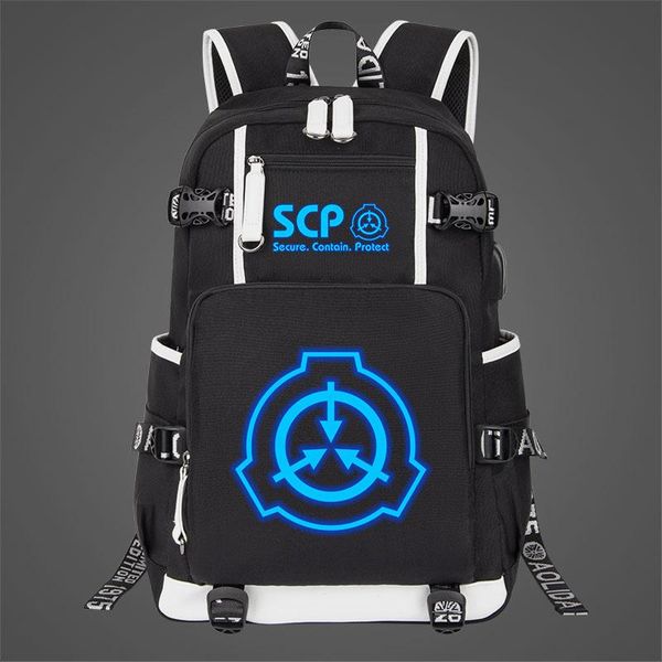 backpack scp foundation fluorescent luminous school bags cartoon children black bookbag teenage boy usb lapshoulder
backpack scp foundation fluorescent luminous school bags cartoon children black bookbag teenage boy usb lapshoulder