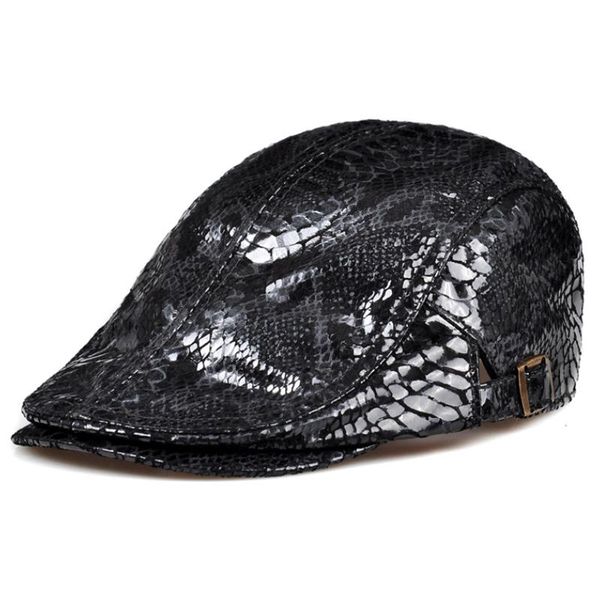 berets fashion accessories leather peaked cap men women winter trendy korean patent sheepskin sboy casual hats bonia, Blue;gray
berets fashion accessories leather peaked cap men women winter trendy korean patent sheepskin sboy casual hats bonia, Blue;gray