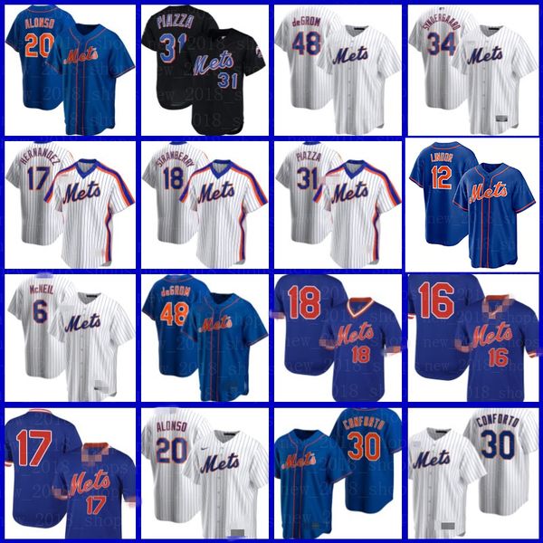 mets 12 francisco lindor jersey baseball jacob degrom pete alonso mike piazza jeff mcneil noah syndergaard keith hernandez strawberry, Blue;black
mets 12 francisco lindor jersey baseball jacob degrom pete alonso mike piazza jeff mcneil noah syndergaard keith hernandez strawberry, Blue;black