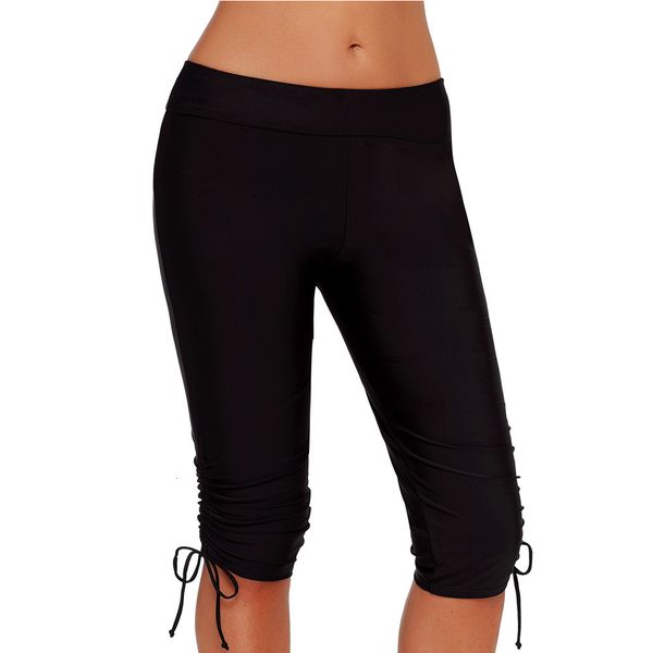 conservative trunks 2021 swimming new women's tight 5-point high waist flat angle yoga pants, White;black
conservative trunks 2021 swimming new women's tight 5-point high waist flat angle yoga pants, White;black
