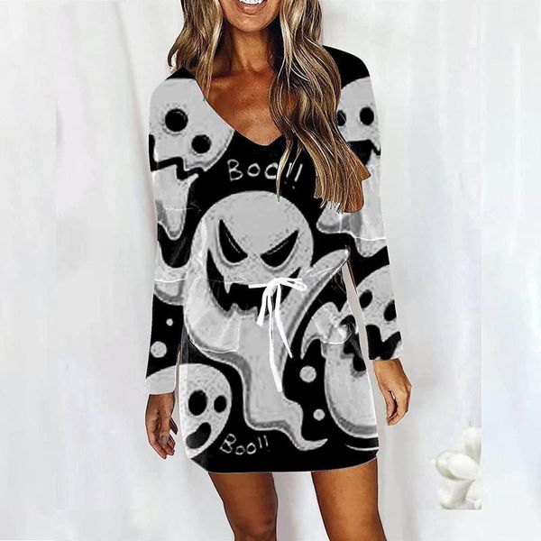 casual dresses sports women femal ladies long sleeve v shirt dress mini high waist slim elegant halloween party aeshetic, Black;gray
casual dresses sports women femal ladies long sleeve v shirt dress mini high waist slim elegant halloween party aeshetic, Black;gray