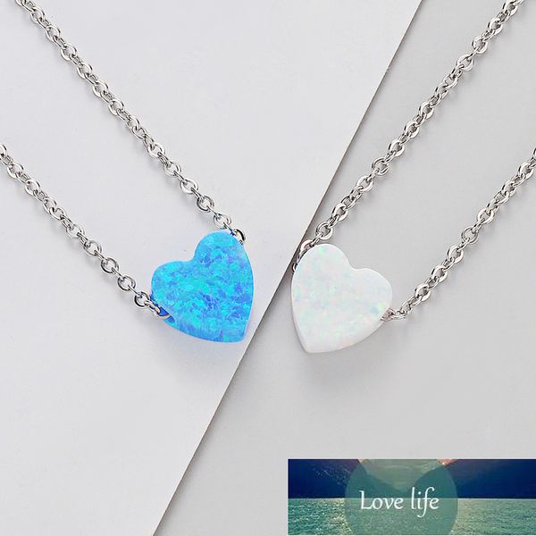 2pcs/lot stainless steel exquisite simple 8mm heart opal pendant necklace for women synthetic opal heart necklace, Silver
2pcs/lot stainless steel exquisite simple 8mm heart opal pendant necklace for women synthetic opal heart necklace, Silver