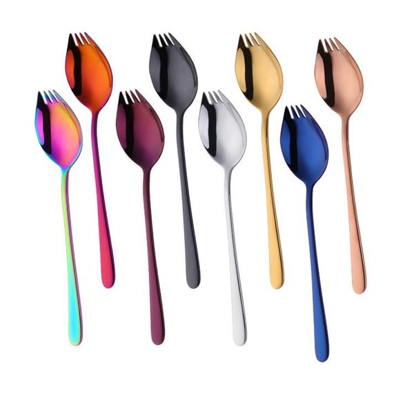 10pcs 3 in 1 fruit fork 18/10 stainless steel cake forks gold dinner fork rainbow dessert for snack dinnerware set cutlery
10pcs 3 in 1 fruit fork 18/10 stainless steel cake forks gold dinner fork rainbow dessert for snack dinnerware set cutlery