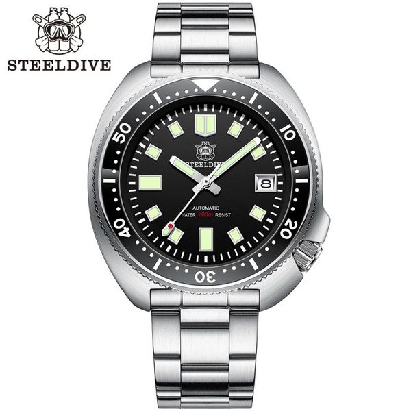 wristwatches steeldive sd1970t mens watch pt5000 movement diving men 200m water resistant sapphire glass ceramic bezel 2021 version, Slivery;brown
wristwatches steeldive sd1970t mens watch pt5000 movement diving men 200m water resistant sapphire glass ceramic bezel 2021 version, Slivery;brown