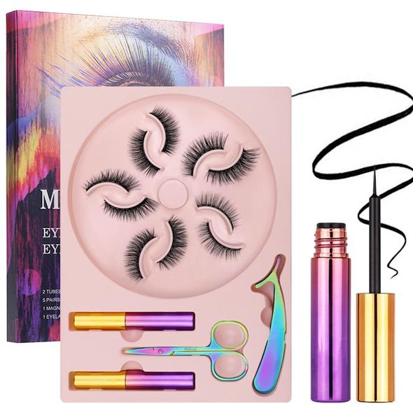 false eyelashes 5 pairs gift box 10-magnetic and eyeliner tweezers set no glue reusable lasting waterproof magnetic lashes kit
false eyelashes 5 pairs gift box 10-magnetic and eyeliner tweezers set no glue reusable lasting waterproof magnetic lashes kit