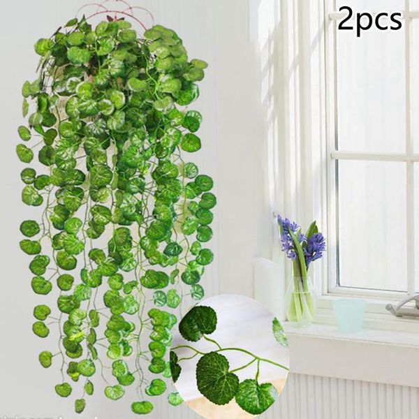decorative flowers & wreaths 2pcs artificial hanging plant fake vine ivy leaf garland party wedding decor plastic iron wire home business
decorative flowers & wreaths 2pcs artificial hanging plant fake vine ivy leaf garland party wedding decor plastic iron wire home business