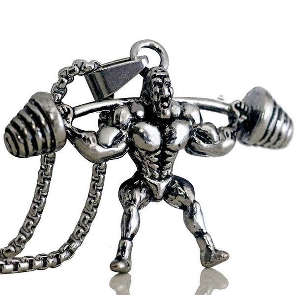 weightlifting pendant necklace long chain muscle men sport fitness hip hop fashion jewelry for male dropshipping lover gifts new, Silver
weightlifting pendant necklace long chain muscle men sport fitness hip hop fashion jewelry for male dropshipping lover gifts new, Silver