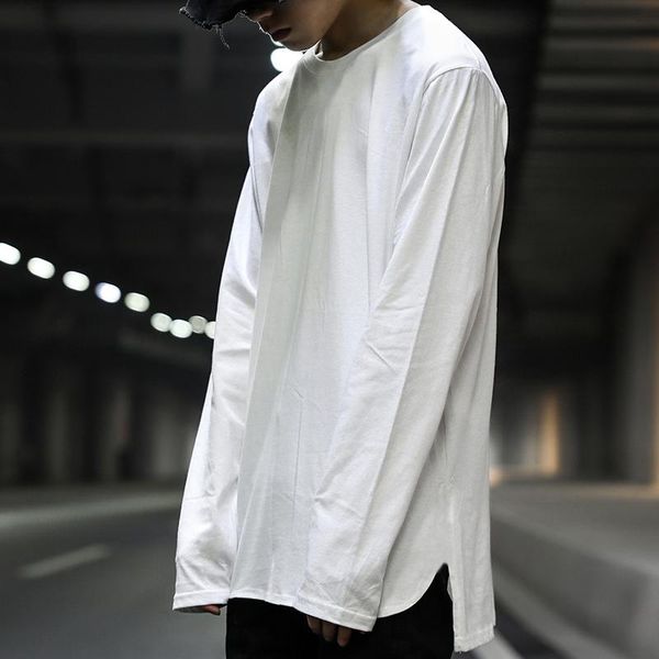 men's t-shirts autumn hip hop long sleeve tshirt men casual fashion o-neck streetwear t-shirt male solid color tees, White;black
men's t-shirts autumn hip hop long sleeve tshirt men casual fashion o-neck streetwear t-shirt male solid color tees, White;black