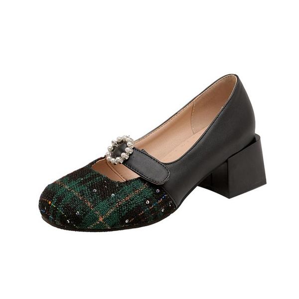 dress shoes 2021 fashion women elegant check cloth shallow mouth lovely pearll chunky high heel pumps ladies big size 32-46 h-35, Black
dress shoes 2021 fashion women elegant check cloth shallow mouth lovely pearll chunky high heel pumps ladies big size 32-46 h-35, Black