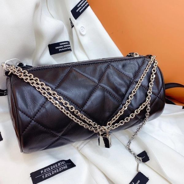 evening bags 2021 design small cylinder leather one-shoulder bag exquisite female retro crossbody
evening bags 2021 design small cylinder leather one-shoulder bag exquisite female retro crossbody