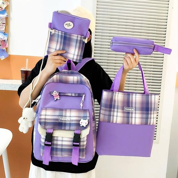school bags table women backpack kawaii backpacks lovely for girls canvas bookcases and etui children schooltas 2021
school bags table women backpack kawaii backpacks lovely for girls canvas bookcases and etui children schooltas 2021