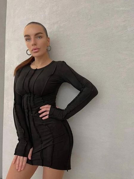 casual dresses y2k high-waist stitching bag hip short dress women solid color round neck long-sleeved irregular hem slim, Black;gray
casual dresses y2k high-waist stitching bag hip short dress women solid color round neck long-sleeved irregular hem slim, Black;gray