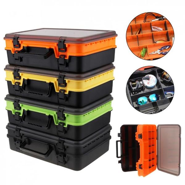 39cm x 28cm x 12cm multifunction double sided thicken portable fishing tackle boxes fishing reel line lure tool storage box
39cm x 28cm x 12cm multifunction double sided thicken portable fishing tackle boxes fishing reel line lure tool storage box
