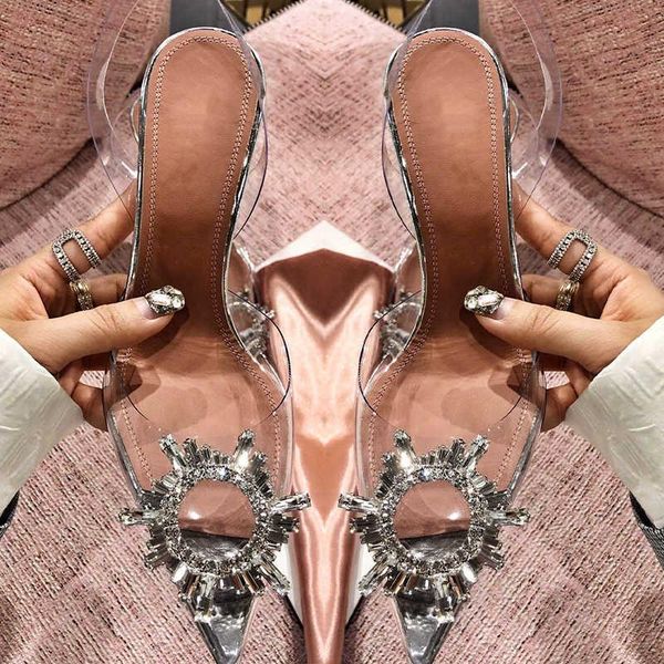 sandals 34-45 pvc transparent crystal shoes 2021 summer pointed odd heel stiletto ladies sun decoration wild fairy, Black
sandals 34-45 pvc transparent crystal shoes 2021 summer pointed odd heel stiletto ladies sun decoration wild fairy, Black