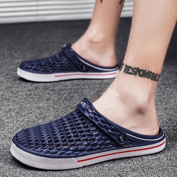 slippers 2021 summer men sandals fashion hollow out breathable outdoor beach flip flops eva massage garden shoes#3, Black
slippers 2021 summer men sandals fashion hollow out breathable outdoor beach flip flops eva massage garden shoes#3, Black