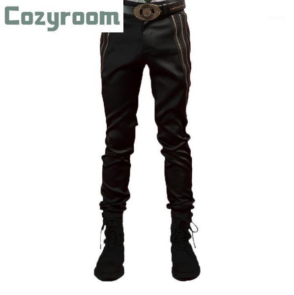 nightclub stage costume male singer performance pants fashion hair stylist harem personality tide men slim casual trousers men's, Black
nightclub stage costume male singer performance pants fashion hair stylist harem personality tide men slim casual trousers men's, Black