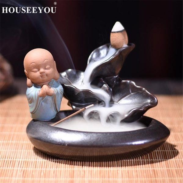 fragrance lamps houseeyou the little monk lotus flower censer zen blackflow waterfall incense cone stick burner holder s
fragrance lamps houseeyou the little monk lotus flower censer zen blackflow waterfall incense cone stick burner holder s
