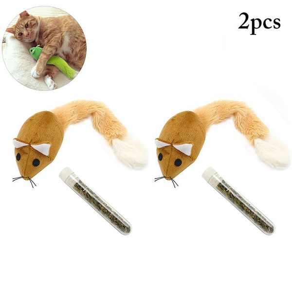 cat toys 2pcs pet toy catnip lovely plush false mice mouse inside interactive bite for cats
cat toys 2pcs pet toy catnip lovely plush false mice mouse inside interactive bite for cats