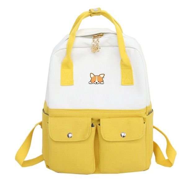 shiba inu corgi printing backpack casual harajuku hand travel rucksack women shoulder pack school bag lolita girl satchel 210303
shiba inu corgi printing backpack casual harajuku hand travel rucksack women shoulder pack school bag lolita girl satchel 210303